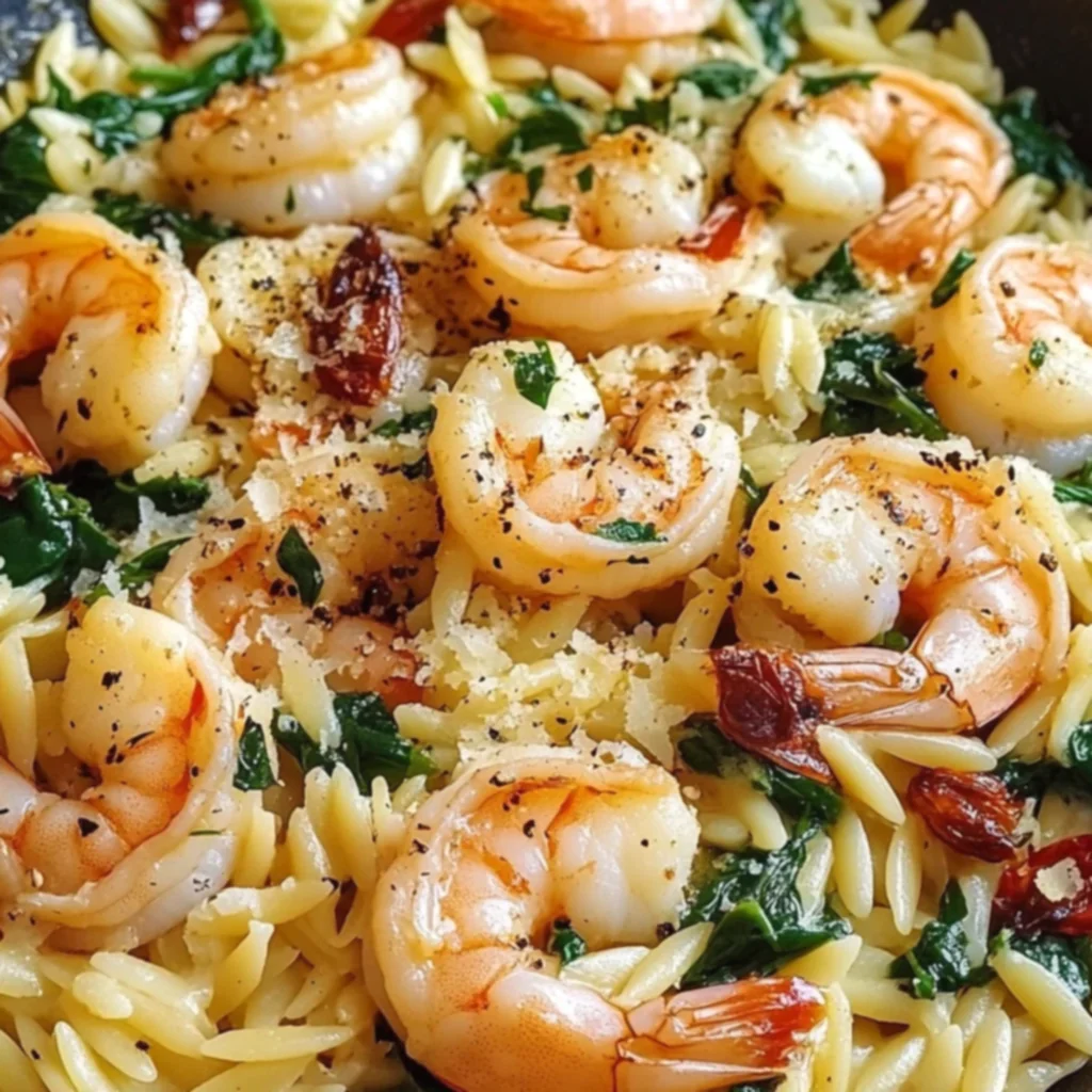 Creamy Shrimp Orzo