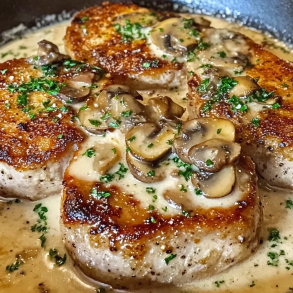 Creamy Smothered Pork Chops