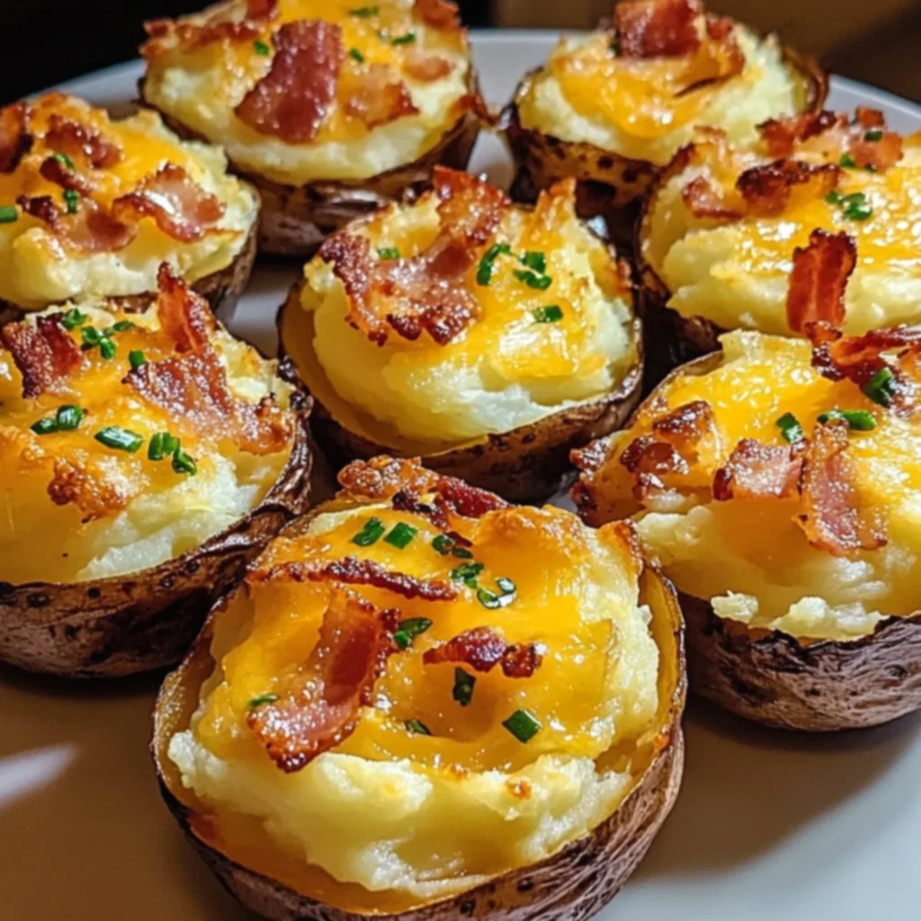 Crispy Cheesy Stuffed Mashed Potato Nests