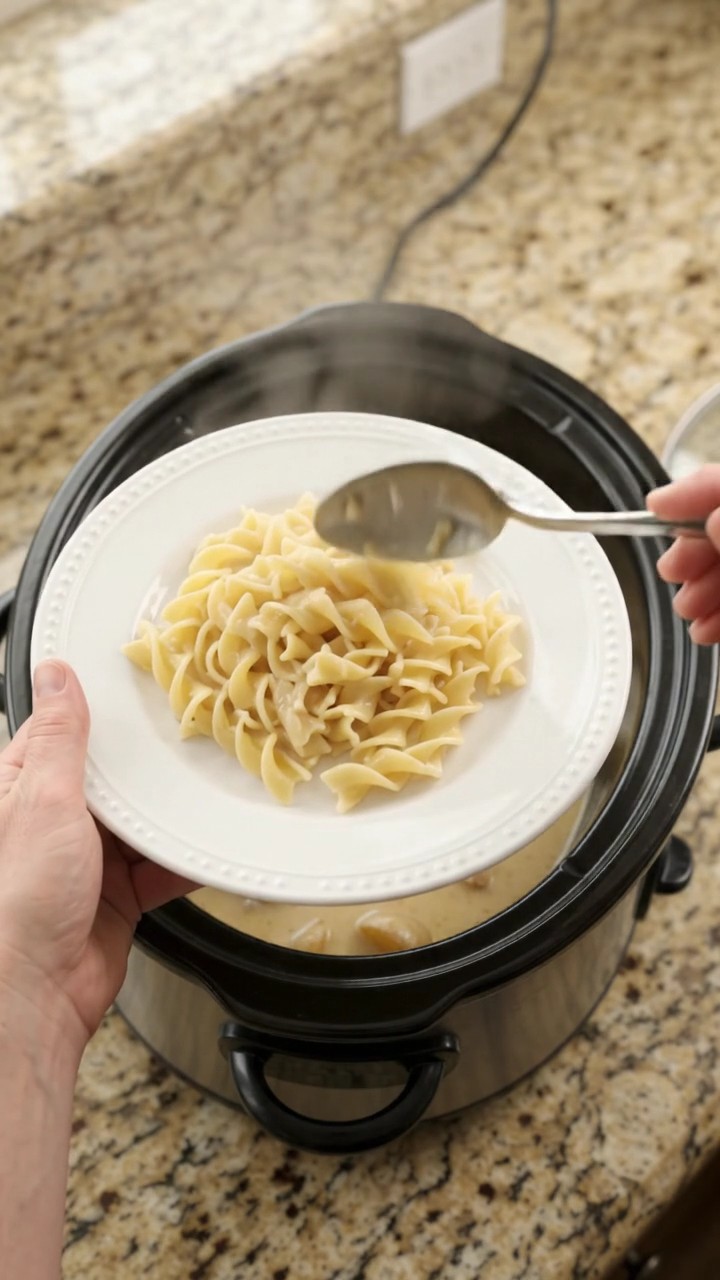 Crockpot Golden Parmesan Baby Potato Chicken Tenders