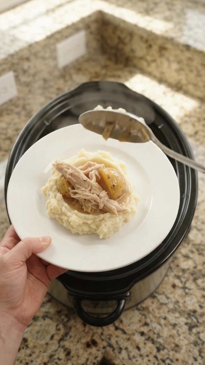 Crockpot Homestyle Swiss Baby Potato Turkey Breast