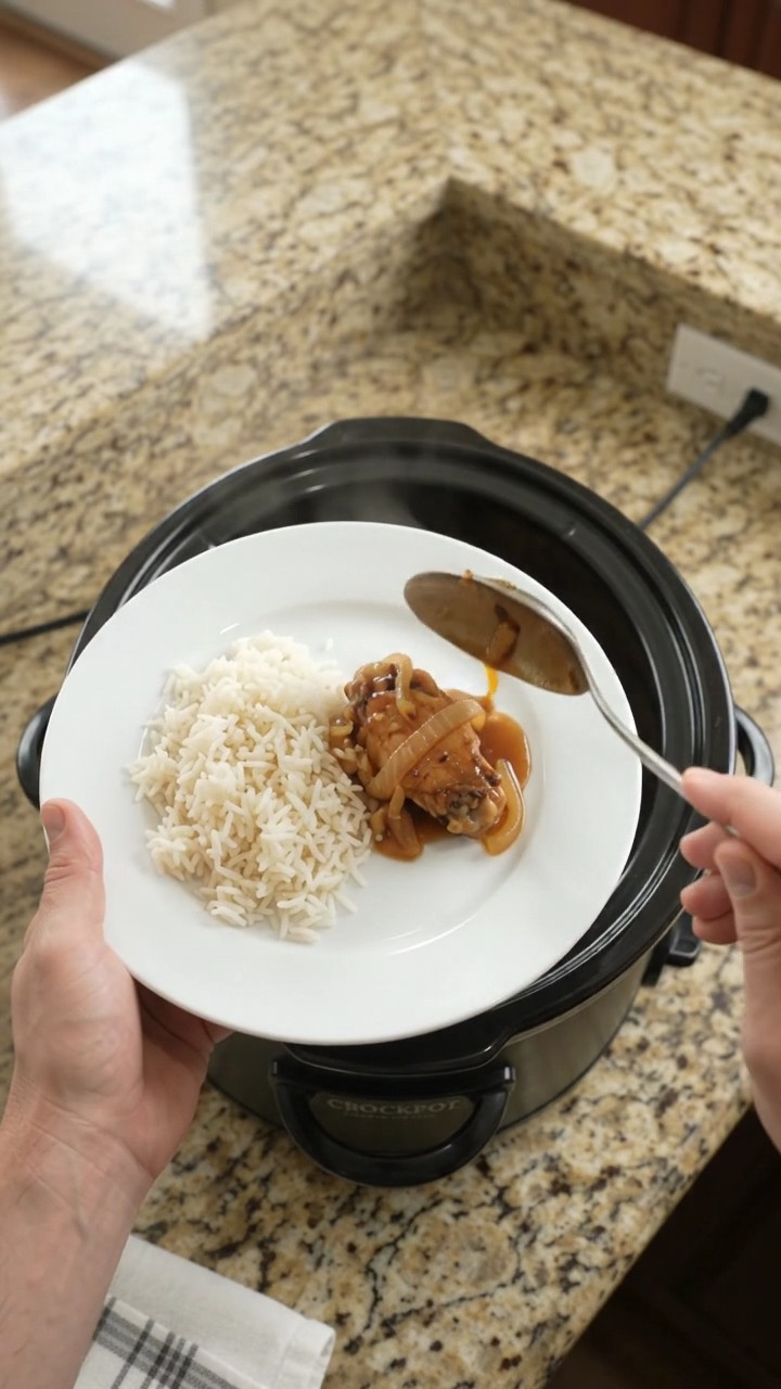 Crockpot Vidalia Onion Honey Soy Chicken Wings