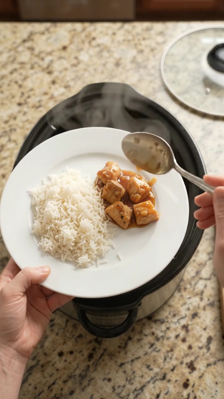 Crockpot Mandarin Honey Soy Chicken Bites