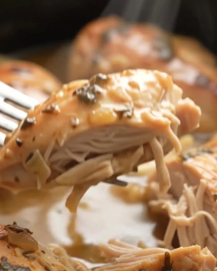 Crockpot Garlic Herb Chicken