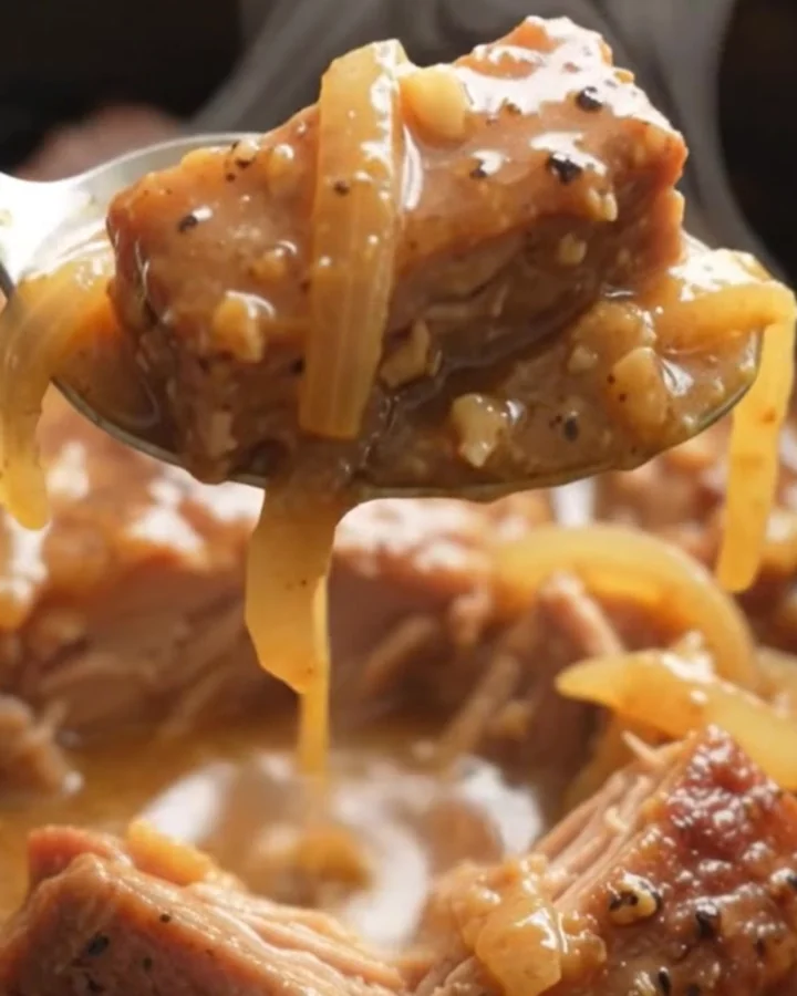 Crockpot Honey Mustard Pork