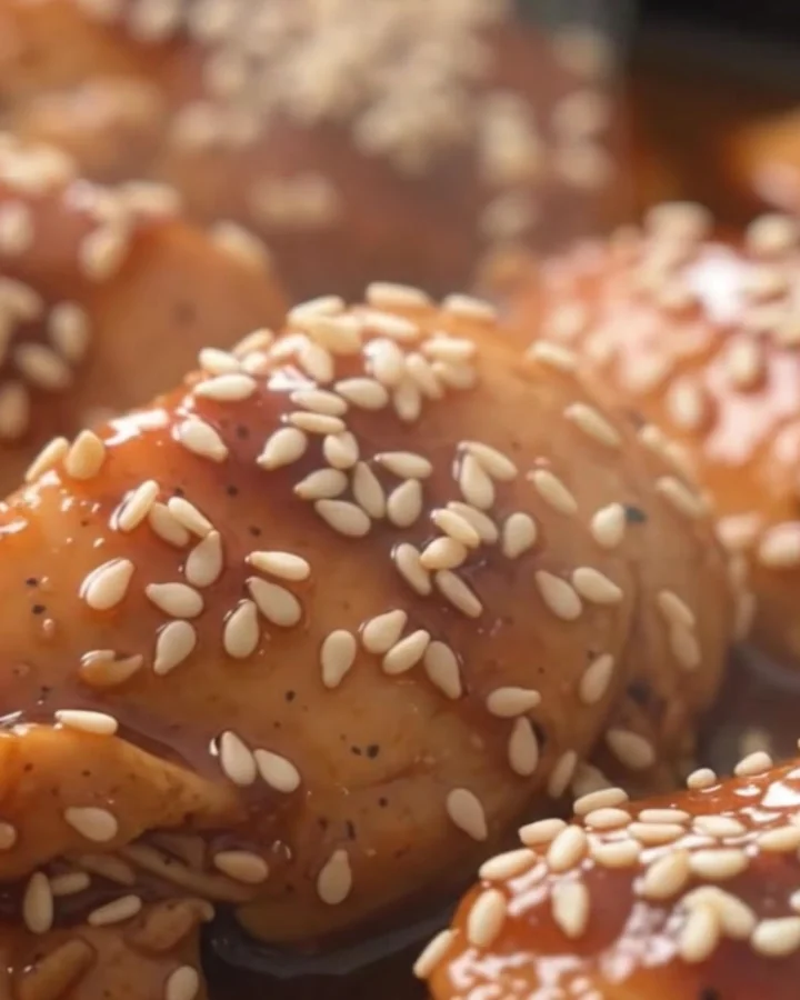 Crockpot Sesame Chicken