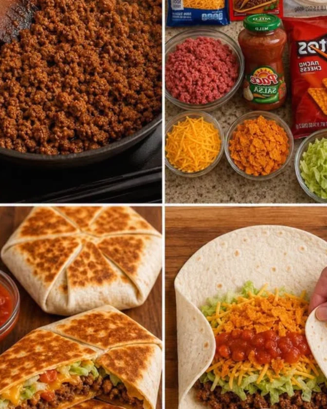 Crunchwrap Pockets **