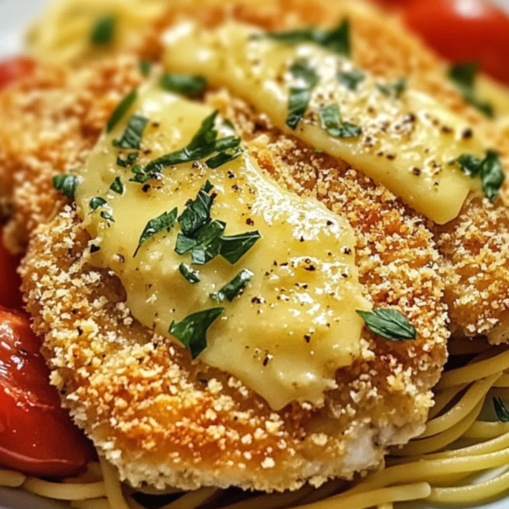 Crusted Chicken Romano