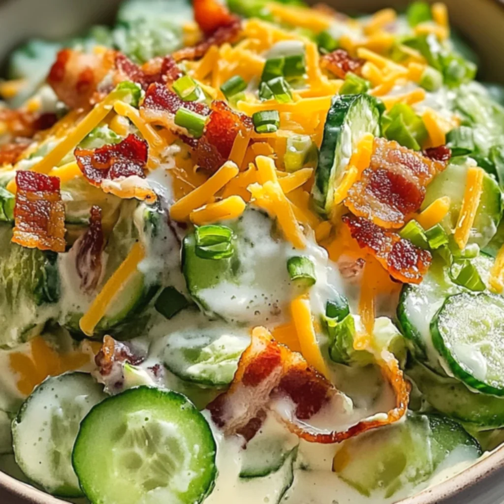 Cucumber Ranch Crack Salad