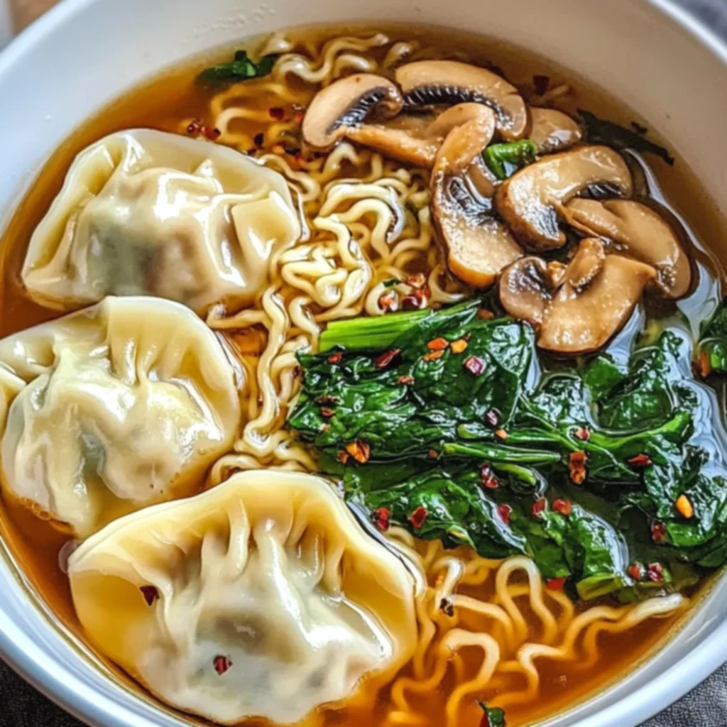 Dumpling Ramen Bowl
