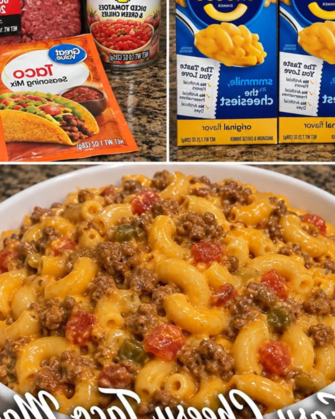Easy Cheesy Taco Mac