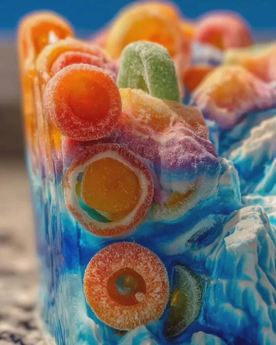 Fanta and Trolli Peachie O’s Glacier