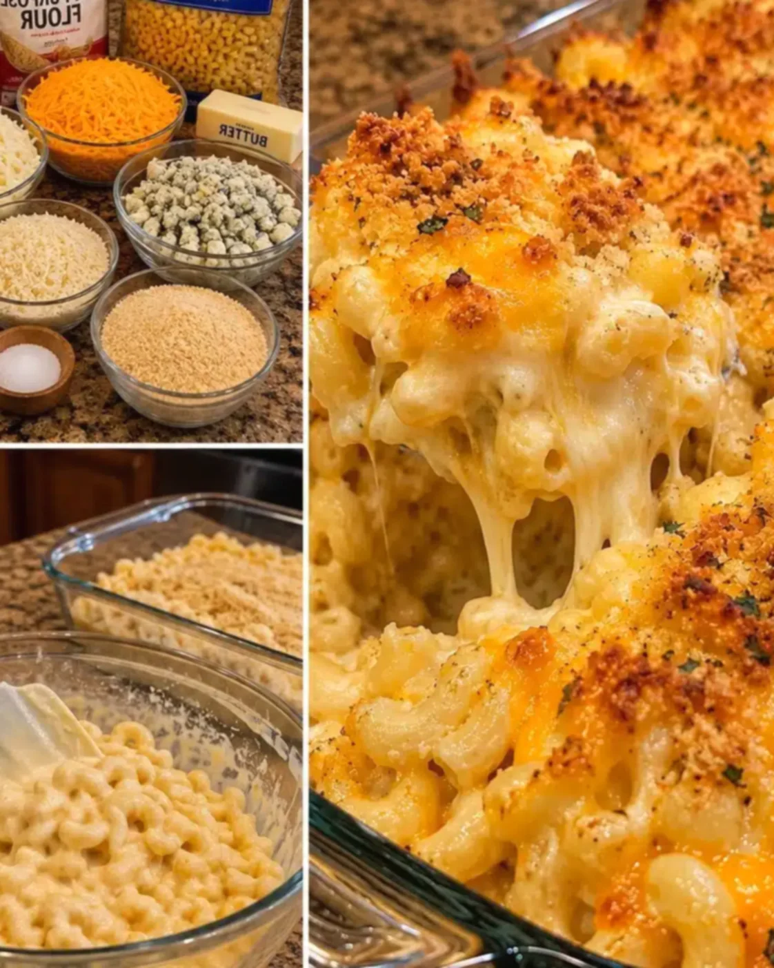 Four Cheese Baked Mac