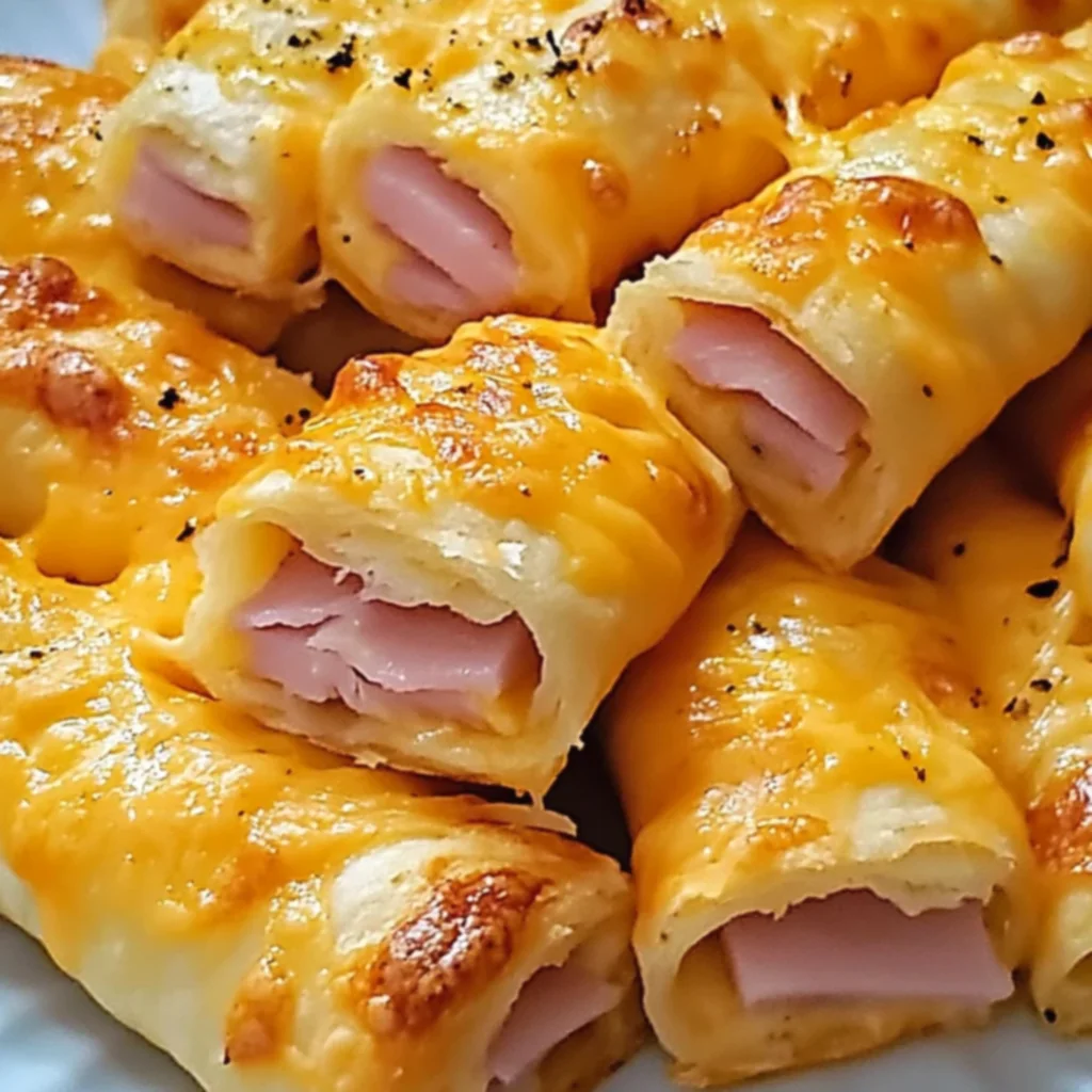 Ham and Cheese Sticks