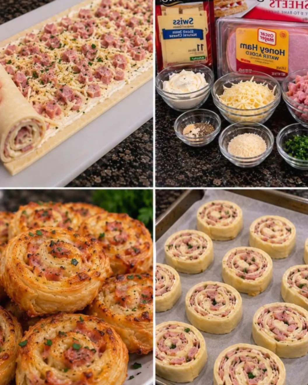 Ham & Cheese Pinwheels