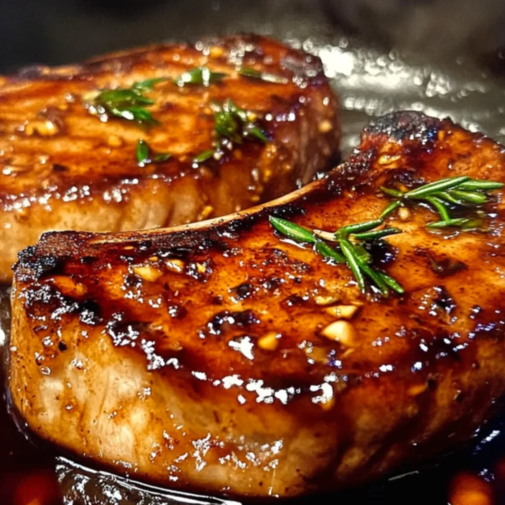 Honey Garlic Pork Chops