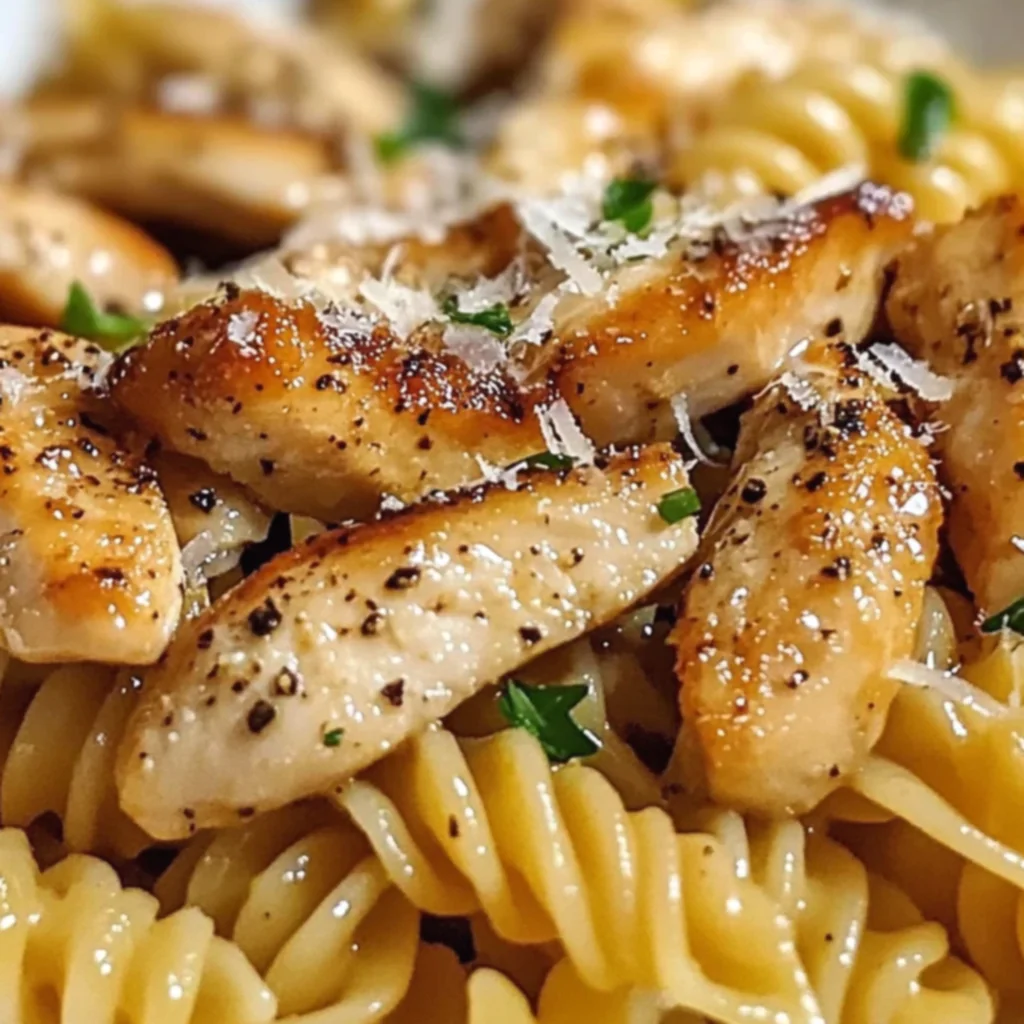 Honey Pepper Chicken Pasta