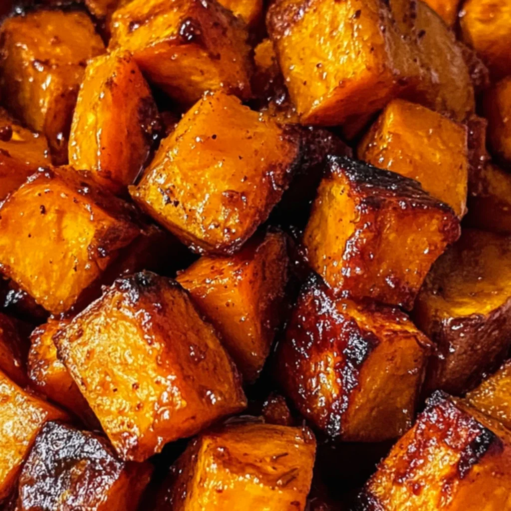 Honey Roasted Sweet Potatoes