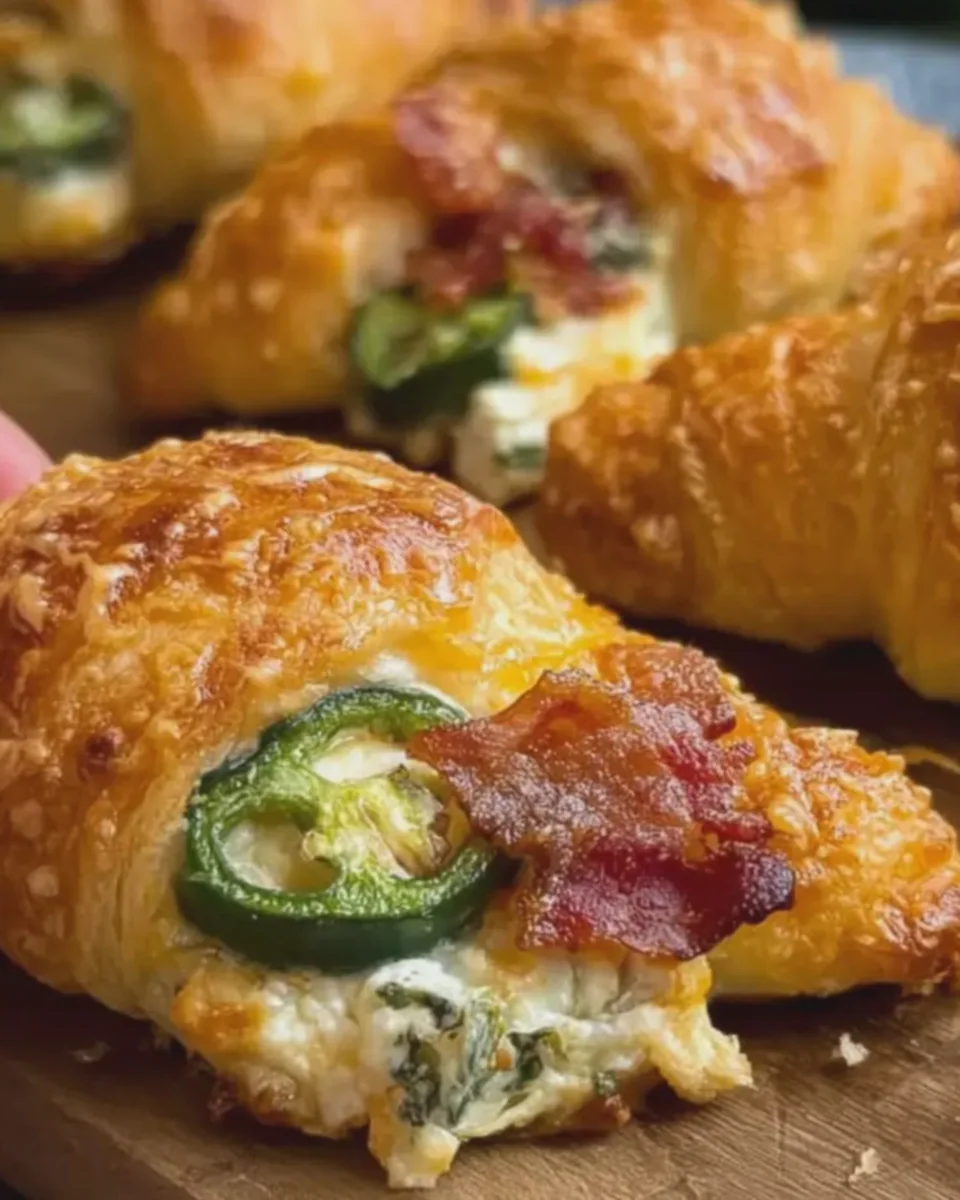 Jalapeño Popper Crescent Rolls
