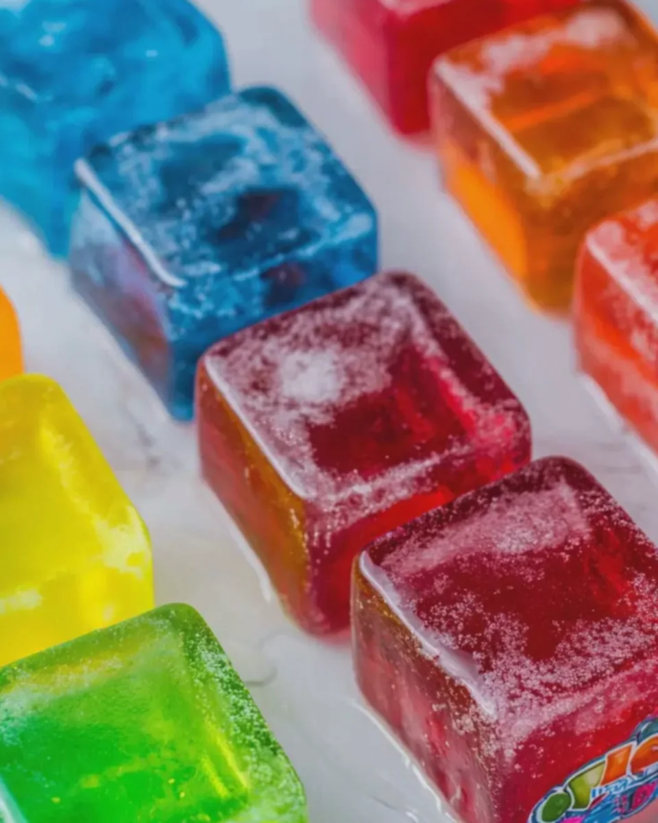 Kool-Aid Rainbow Ice Cubes