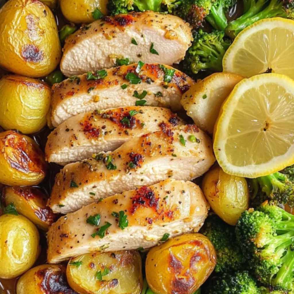 Lemon Garlic Chicken Meal Prep