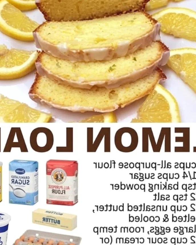 Lemon Loaf Don’t LOSE this Recipe!