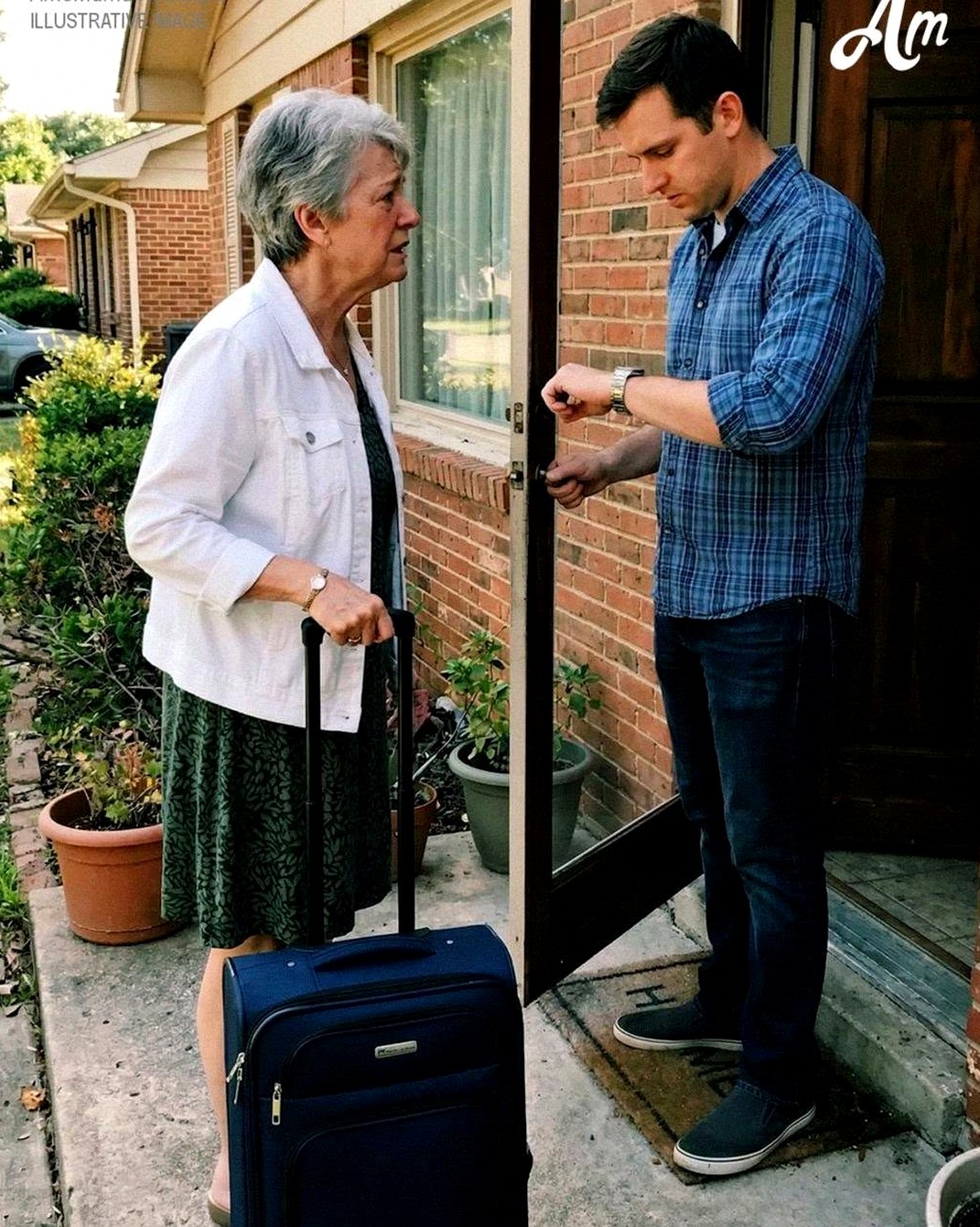 A Mother’s Heartbreaking Surprise: Waiting on the Porch for a Family Reunion