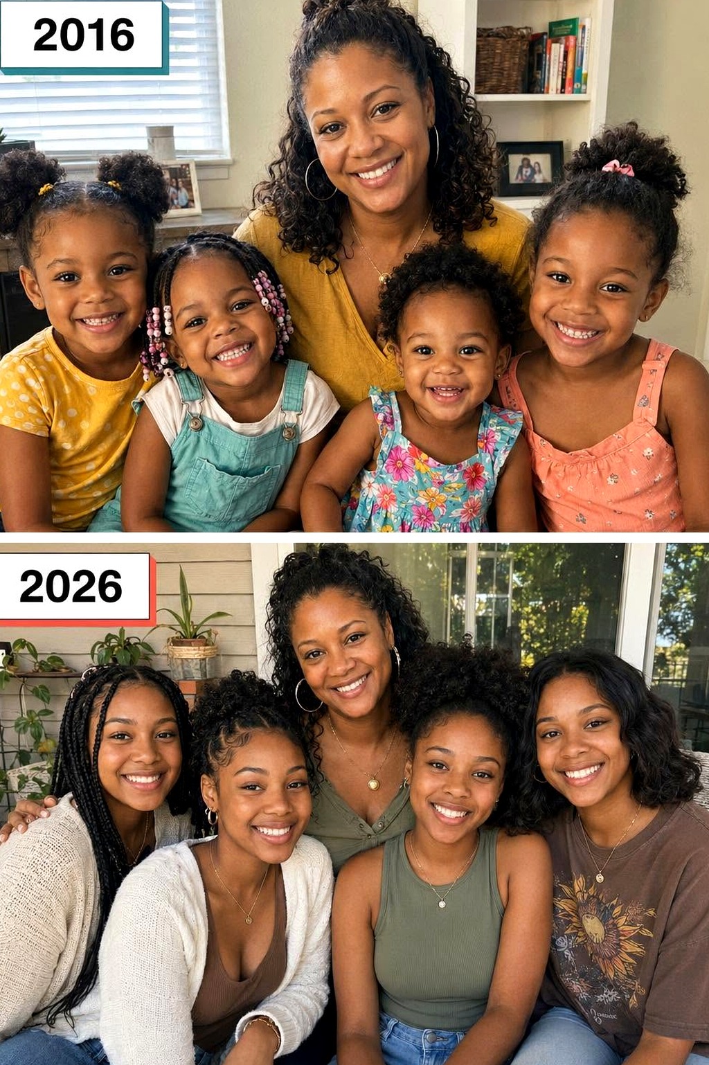 I Adopted My Best Friend’s Four Daughters as Her Final Wish — 10 Years Later, a Heartwarming Surprise