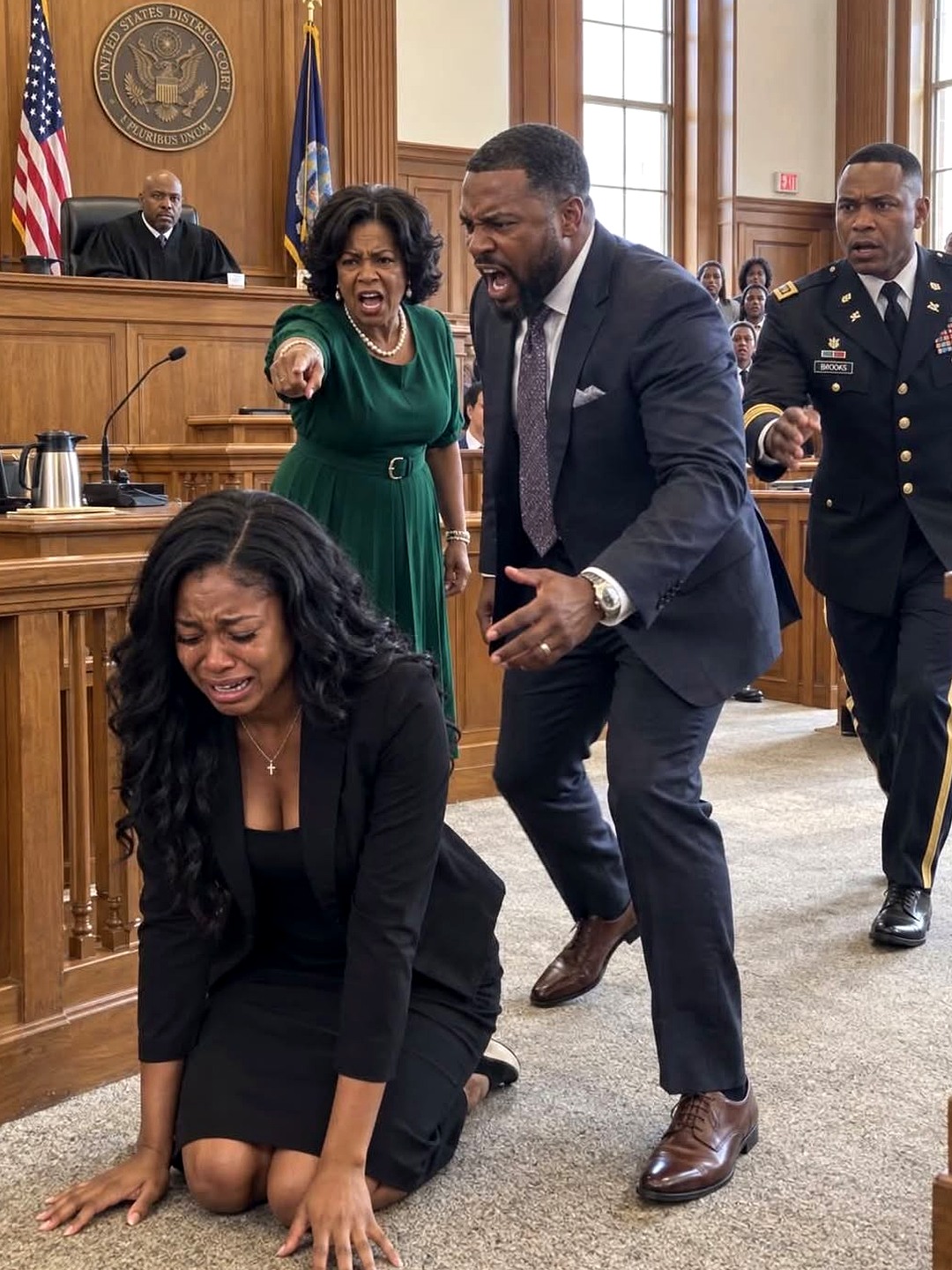 When My Legs Gave Out in Court, a Military Doctor Stepped In