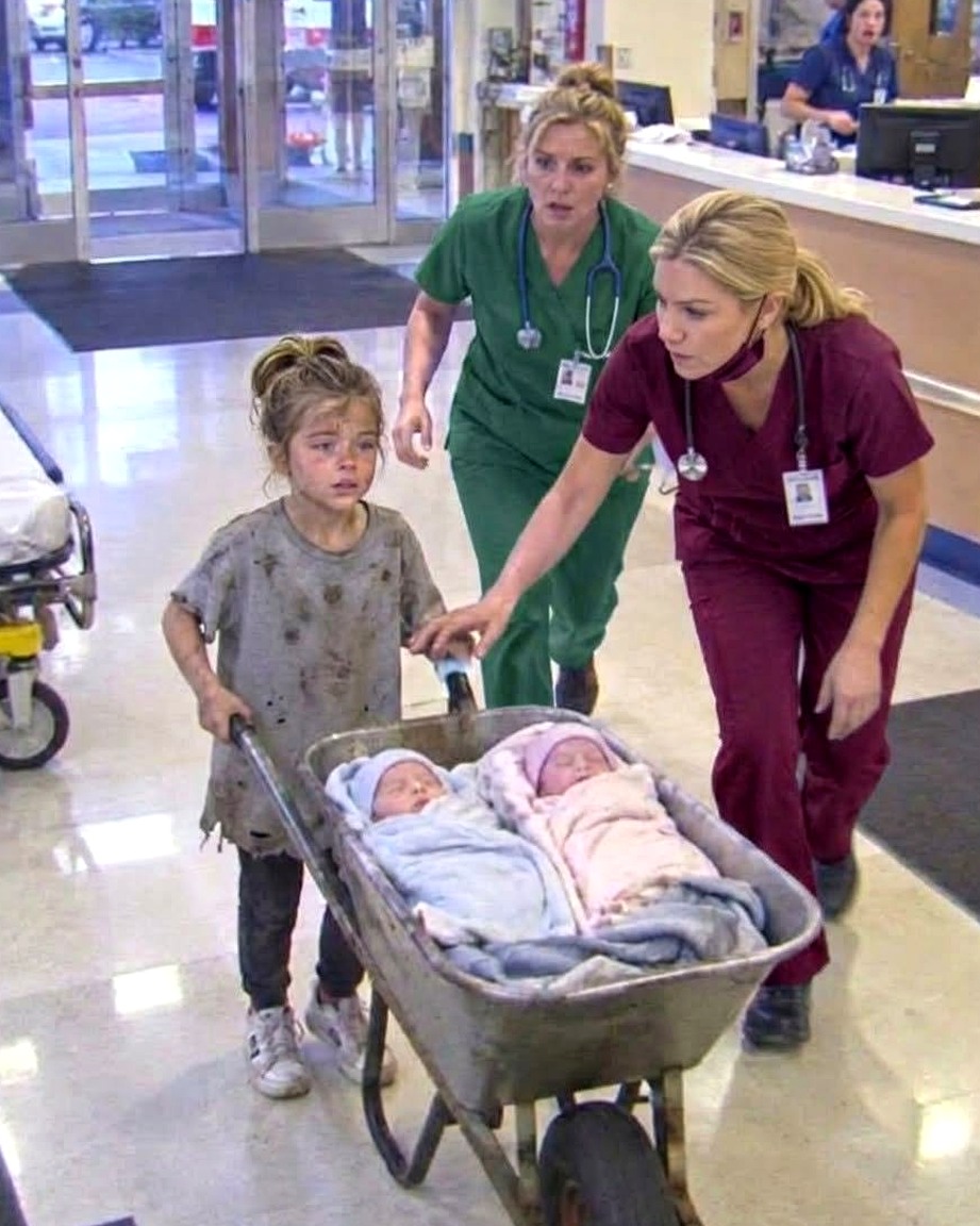 Six-Year-Old’s Incredible Journey: She Pushed Her Newborn Twins Miles to Get Help