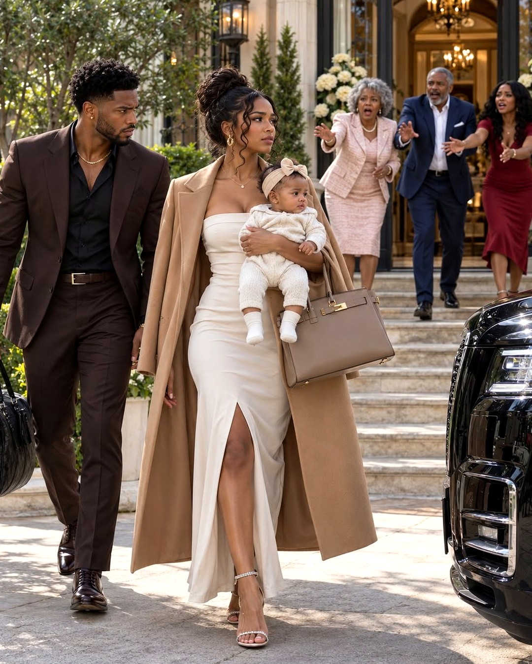 New Mom Locked Out of Her Own Mansion by Husband: The Shocking Turn of Events