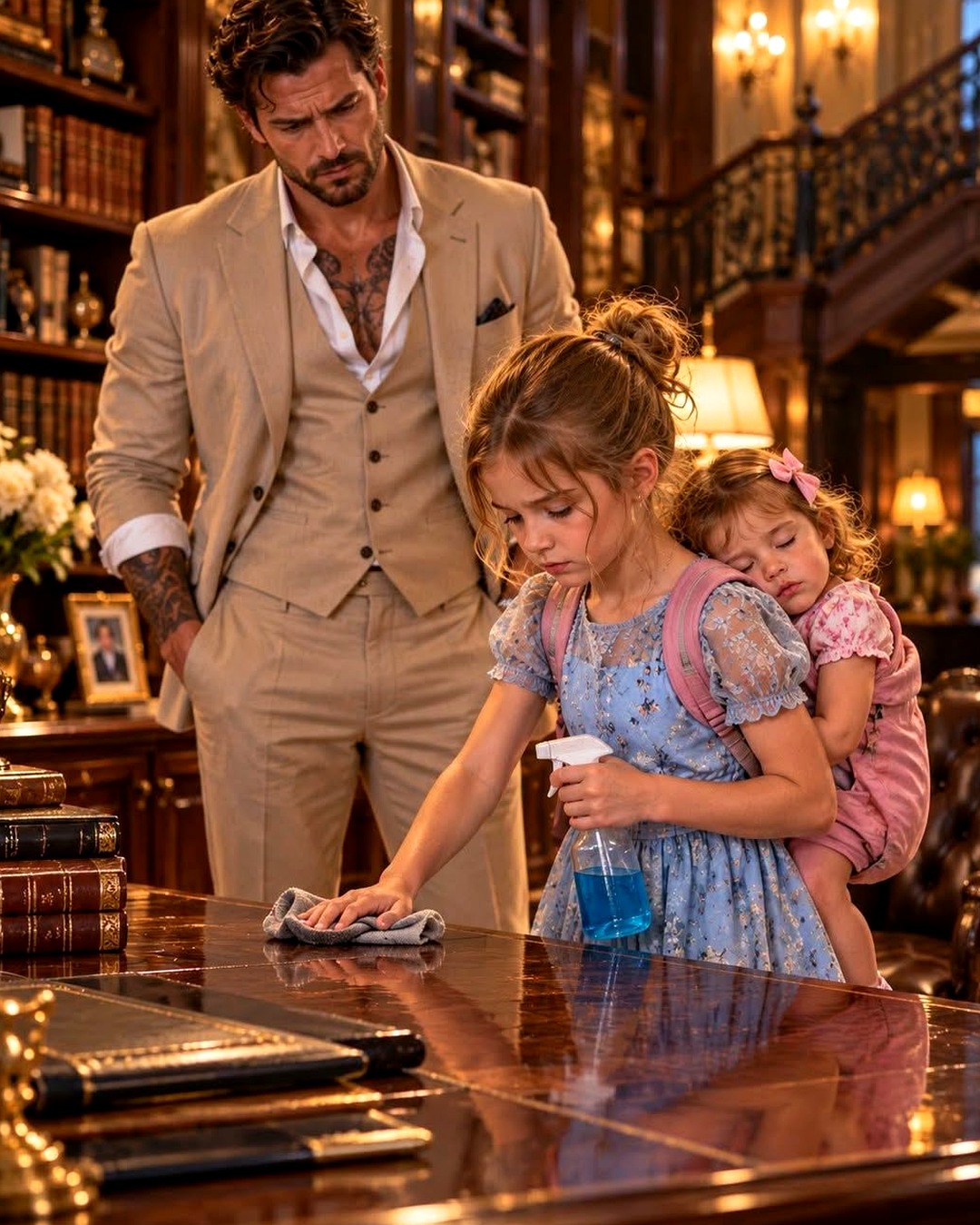 A Late-Night Discovery: A Six-Year-Old’s Secret and a Heartwarming Act of Family Love