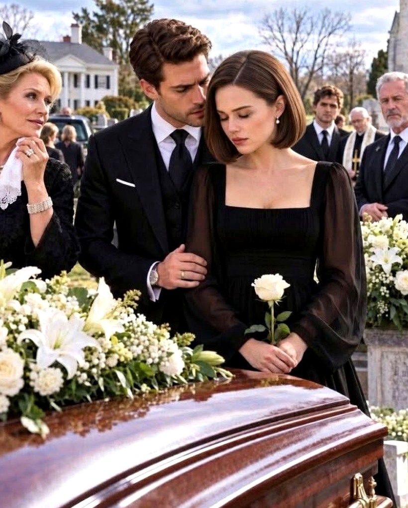 Husband’s Shocking Request at Father’s Funeral Sparks Betrayal and Revelation