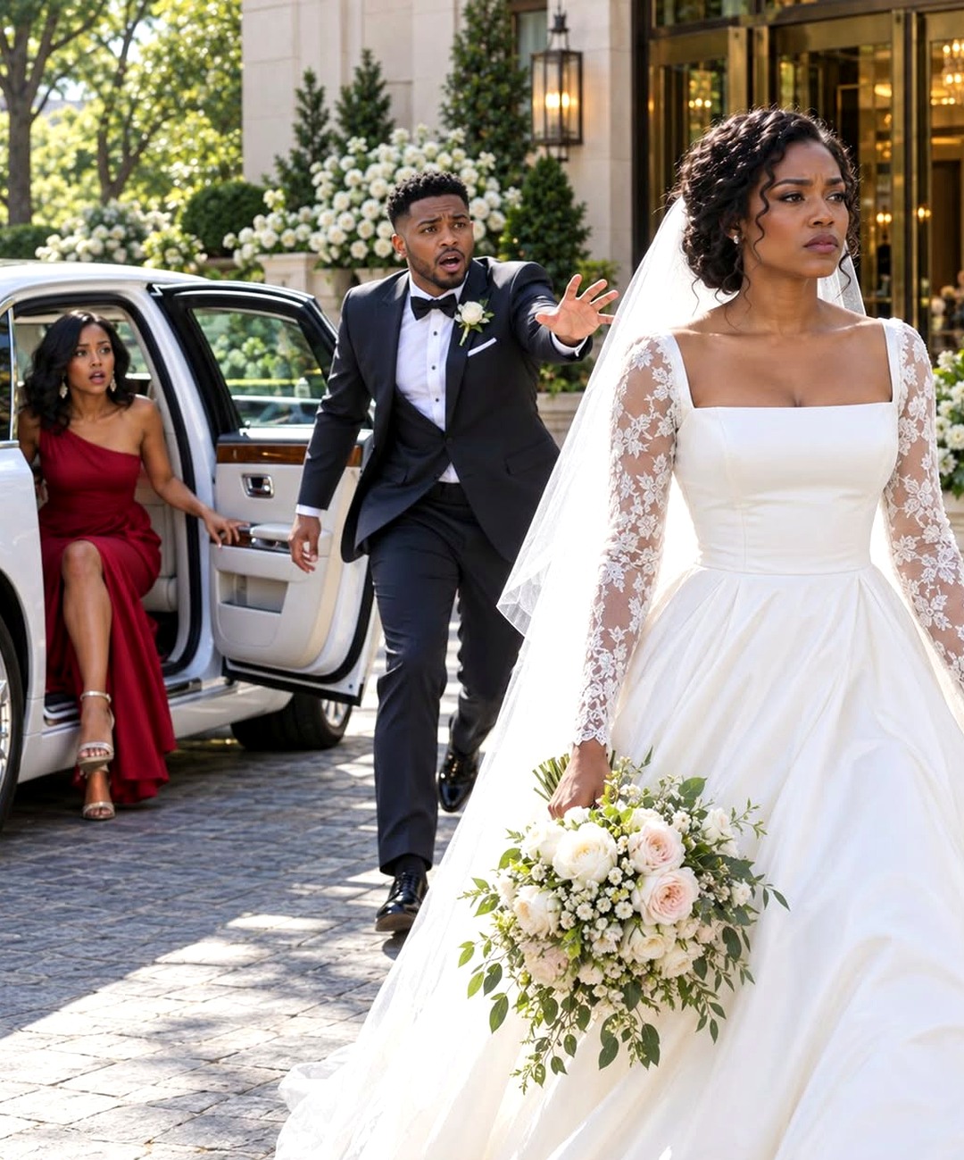 On My Wedding Day, My Husband’s Ex Demanded to Ride in Our Bridal Car