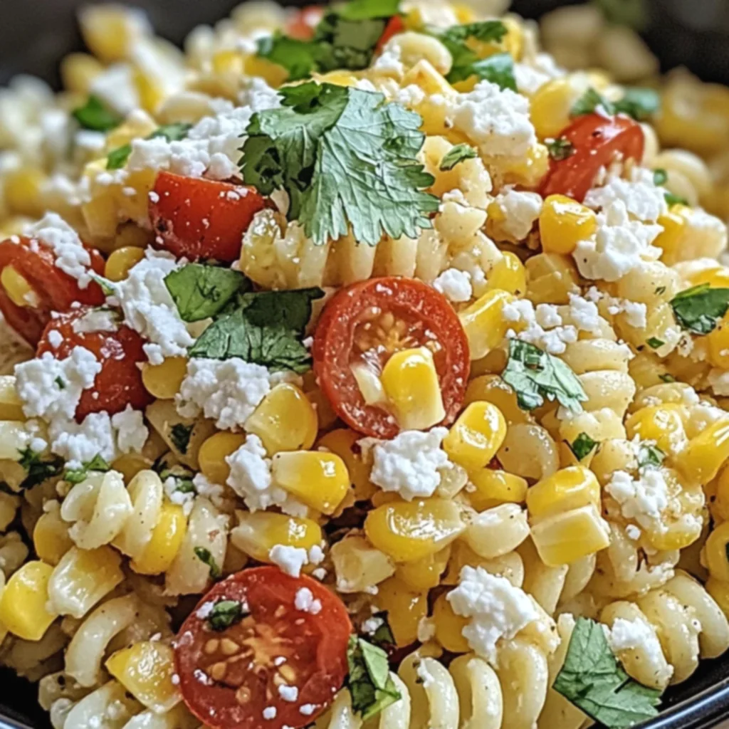 Mexican Street Corn Pasta Salad
