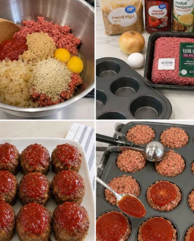 Mini Meatloaf Muffins
