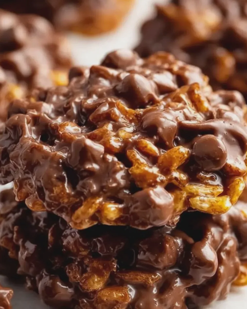 No-Bake Star Crunch Cookies