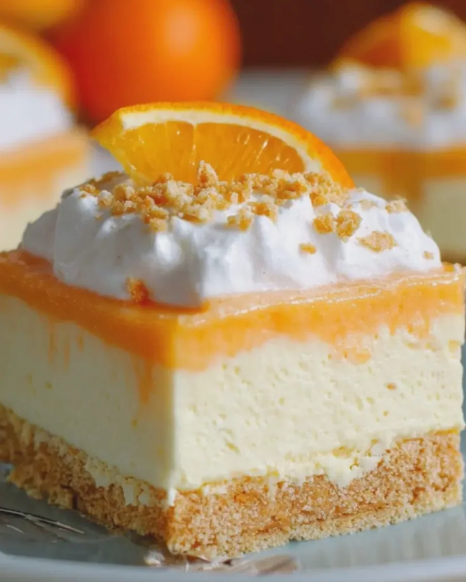 Orange Cream Dessert