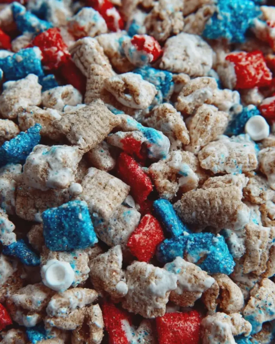 Patriotic Puppy Chow