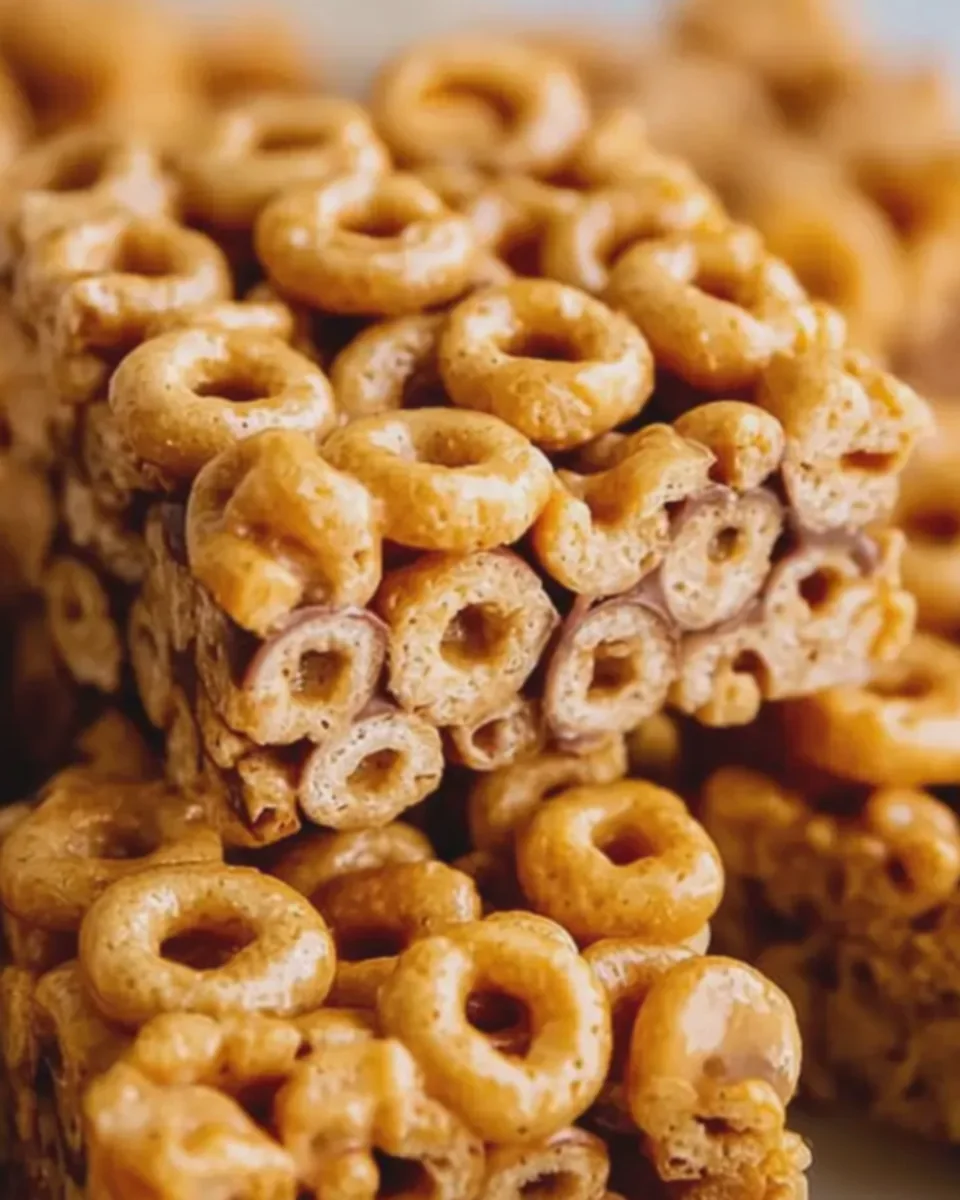 Peanut Butter Cheerio Bars