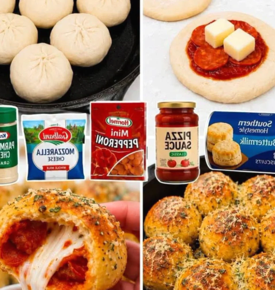 Pepperoni Pizza Bombs
