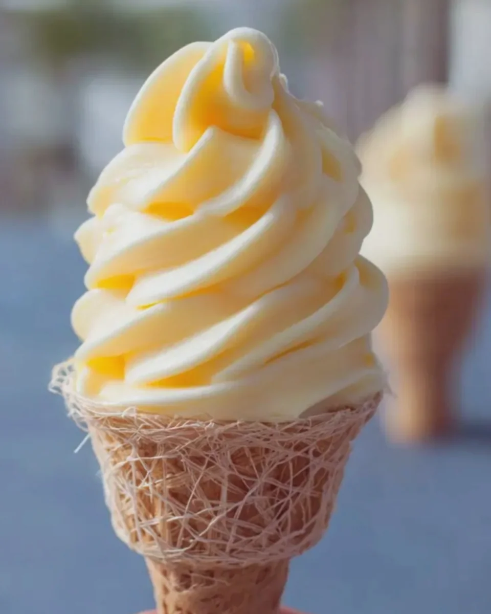 Pineapple Soft Serve