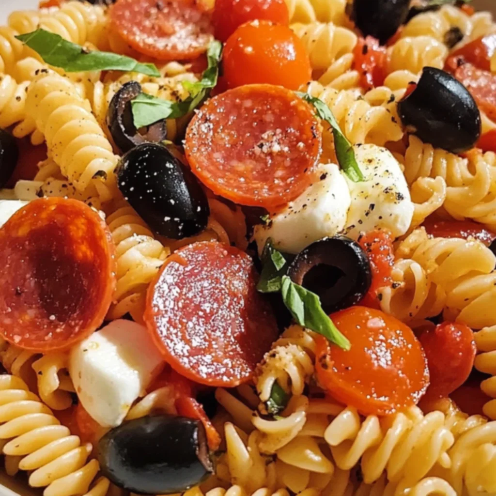Pizza Pasta Salad