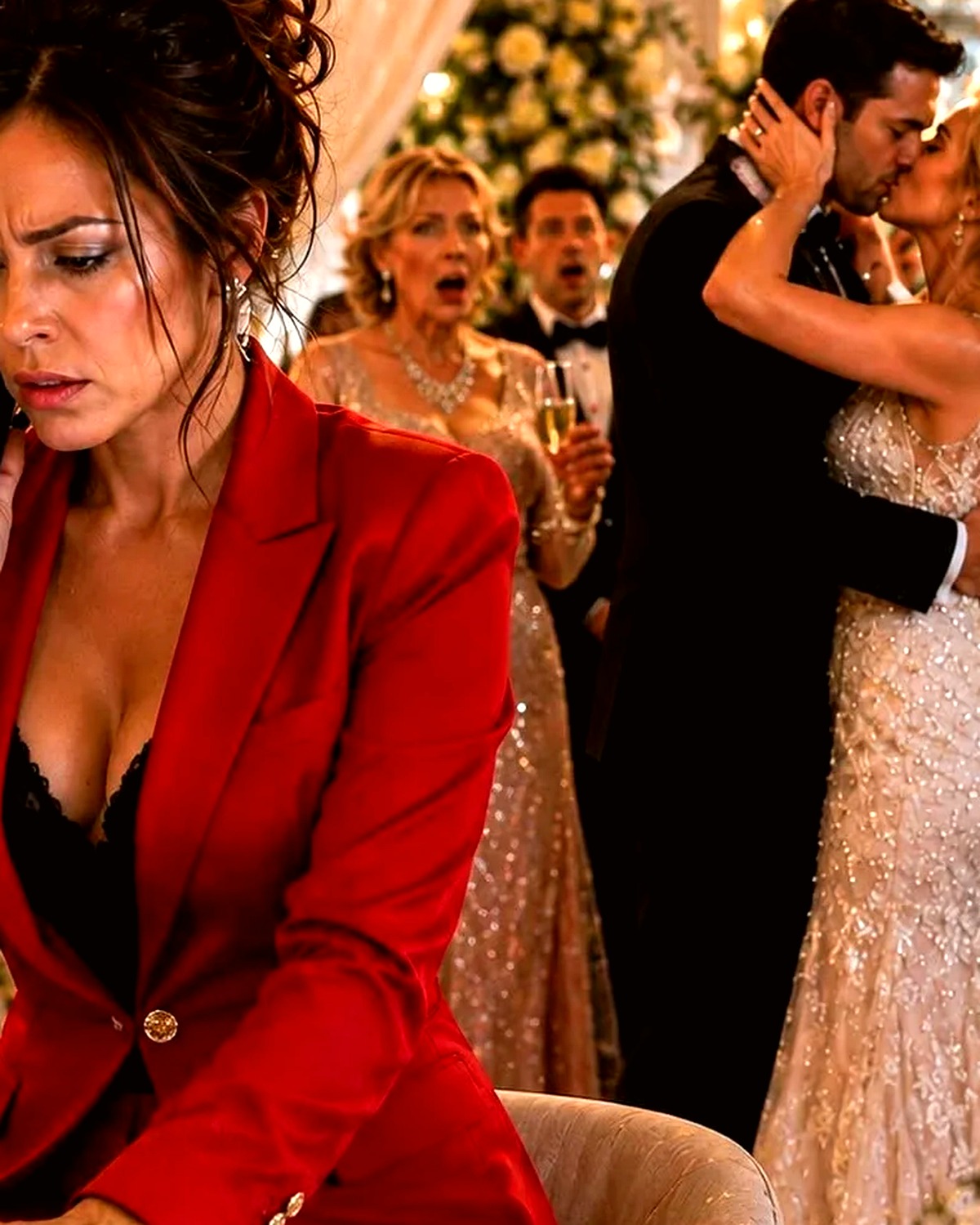 A Groom Paused His Wedding Reception Before the First Dance and Walked Over to the Elderly Cafeteria Lady in Row 9