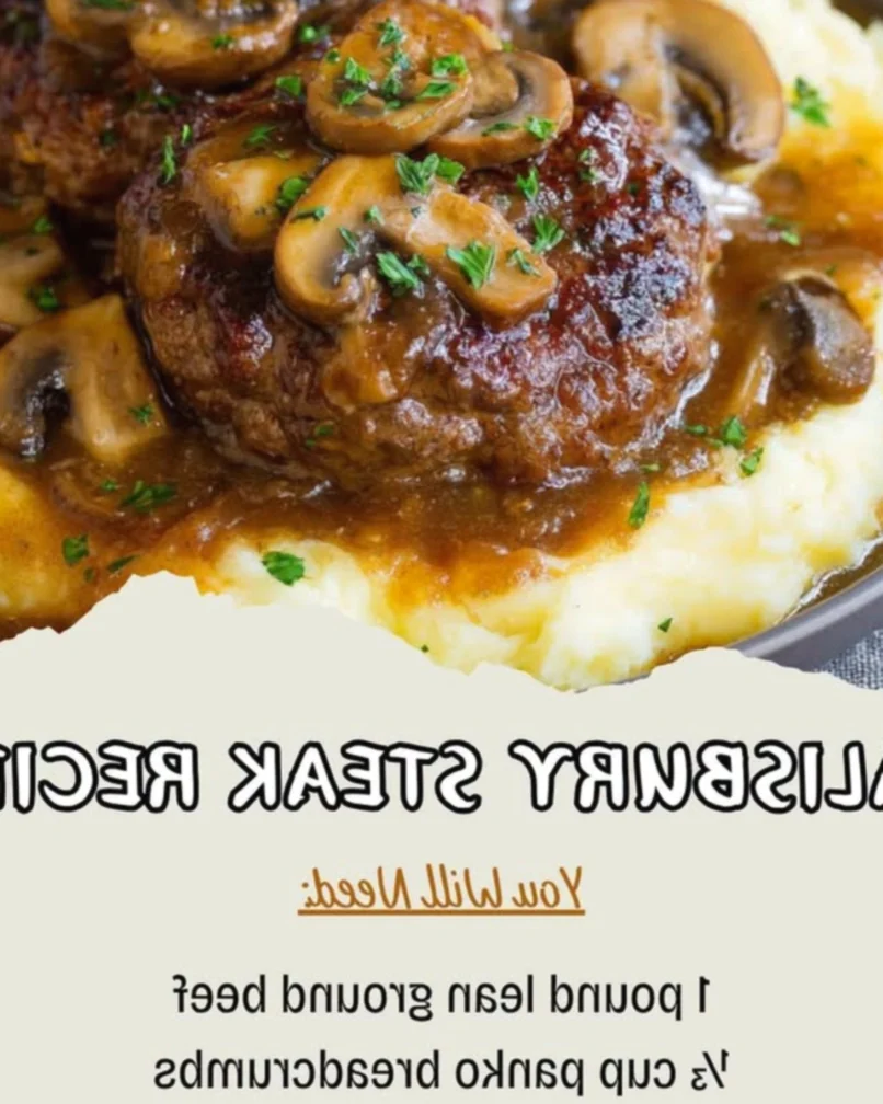 Salisbury Steak with Mushroom Gravy (
