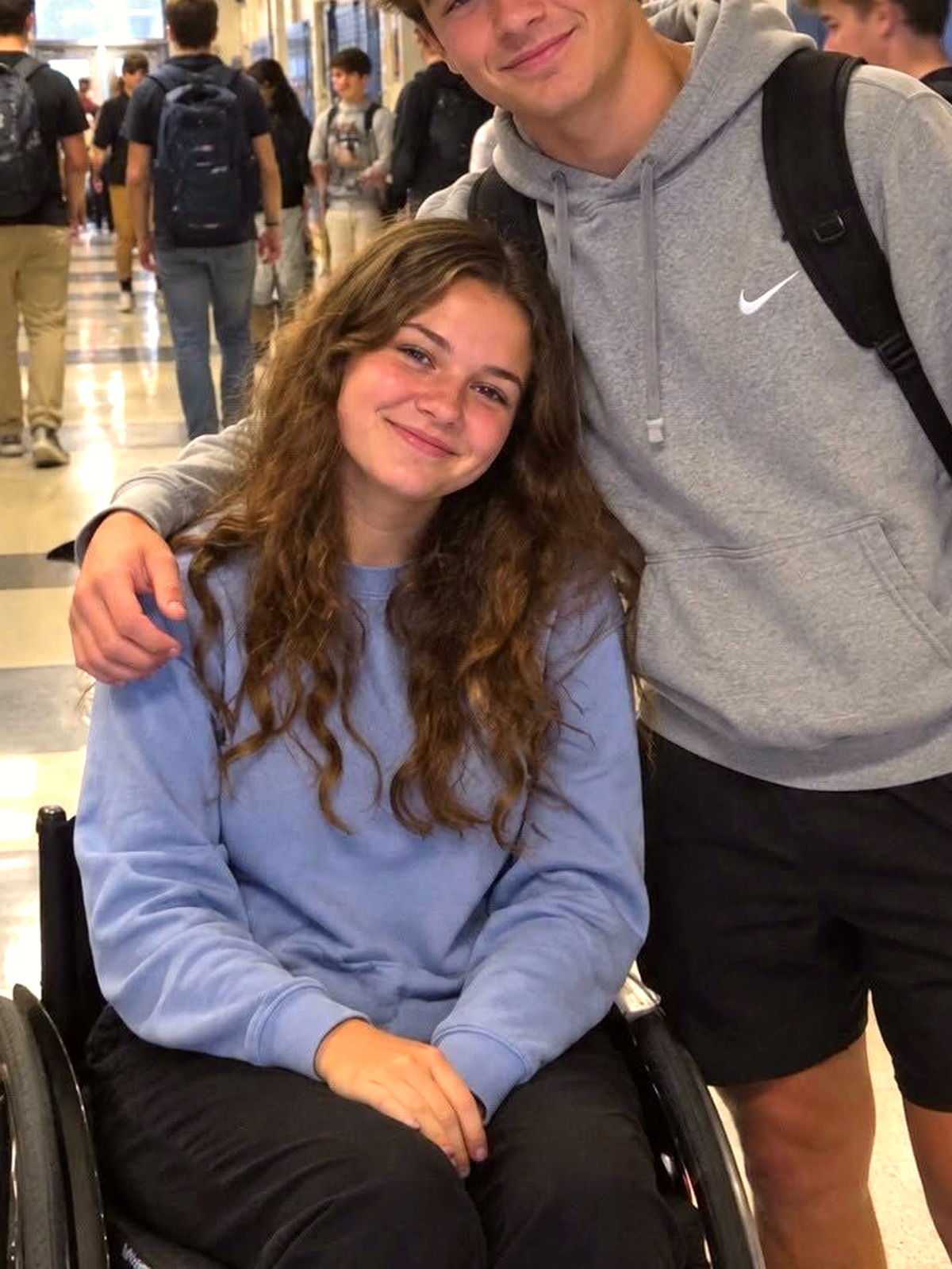 My 15-Year-Old Son Sold His Favorite Guitar to Buy a Wheelchair for a Classmate—What Happened the Next Day Left 60 Police Officers Cheering