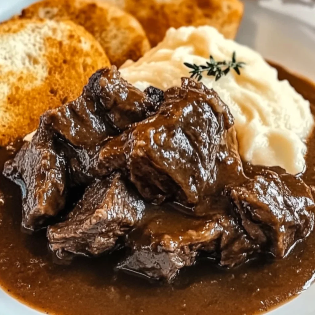 Slow Cooker Beef Manhattan