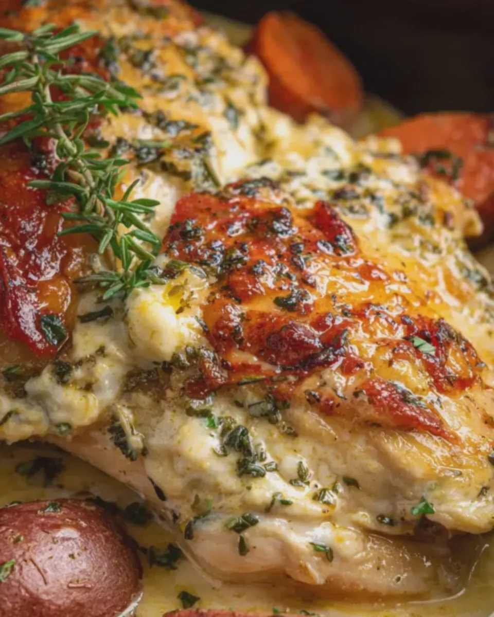 Slow Cooker Garlic Butter Ranch Chicken