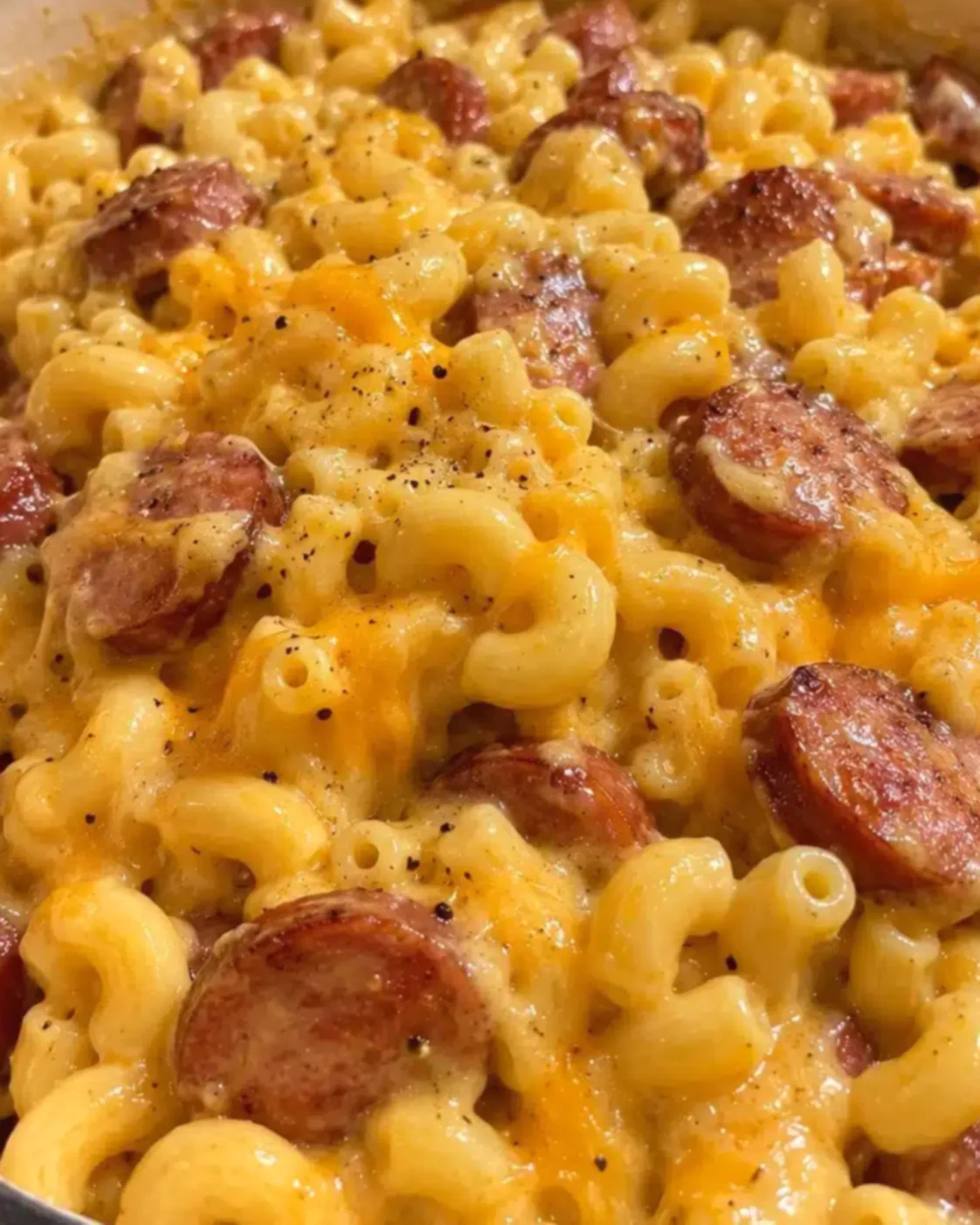 Smoked Sausage Mac And Cheese