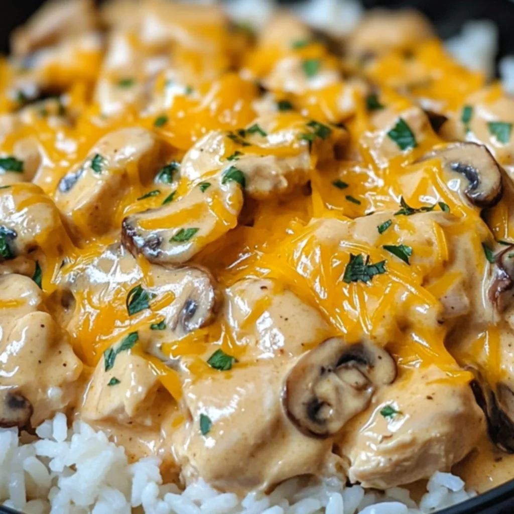 Smothered Chicken and Rice